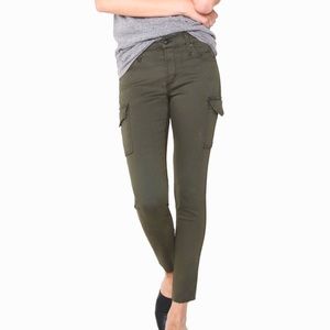 James Twiggy Ankle Cargo Deep Army Raw